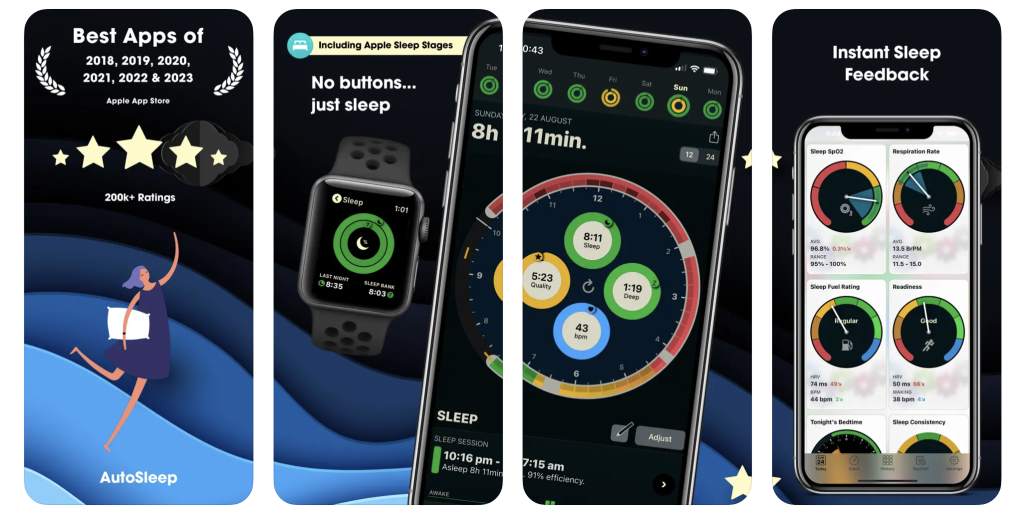 AutoSleep Track Sleep on Watch